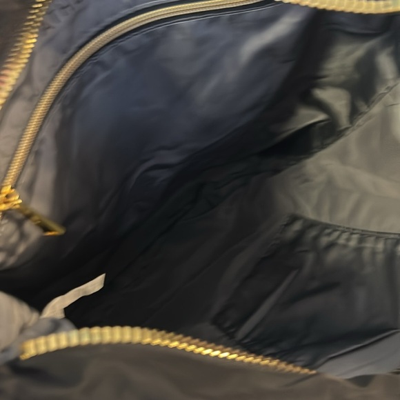 Athleta Black Mesh Quilted Casual Tote Bag - Picture 6 of 10